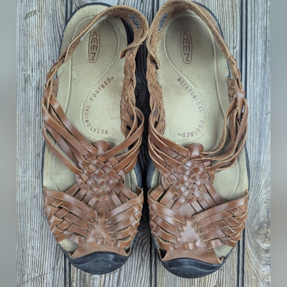 Keen Rosarita Size 10 Huaraches Brown - Picture 1 of 10